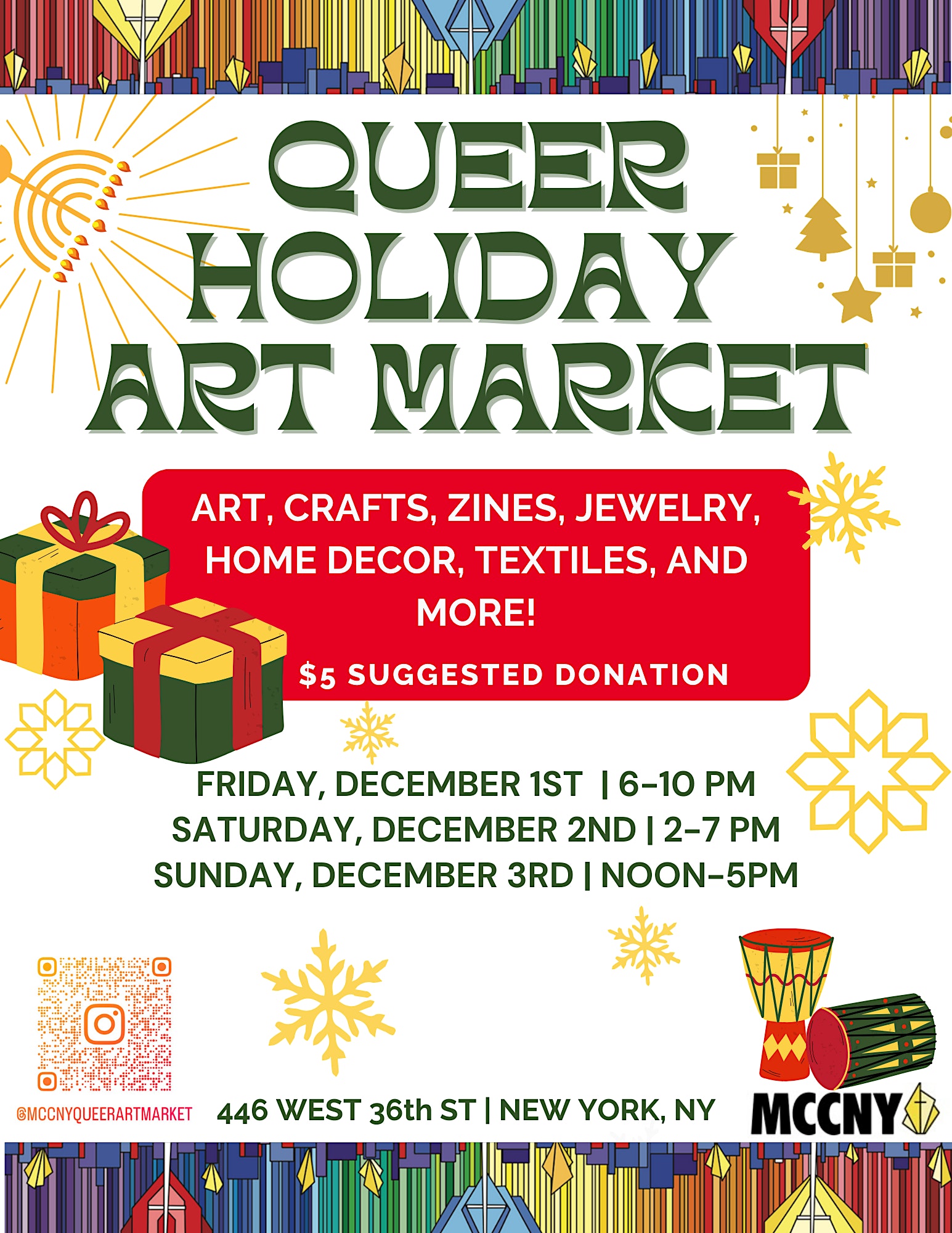 MCCNY Queer Holiday Market The Art Fair Gallery